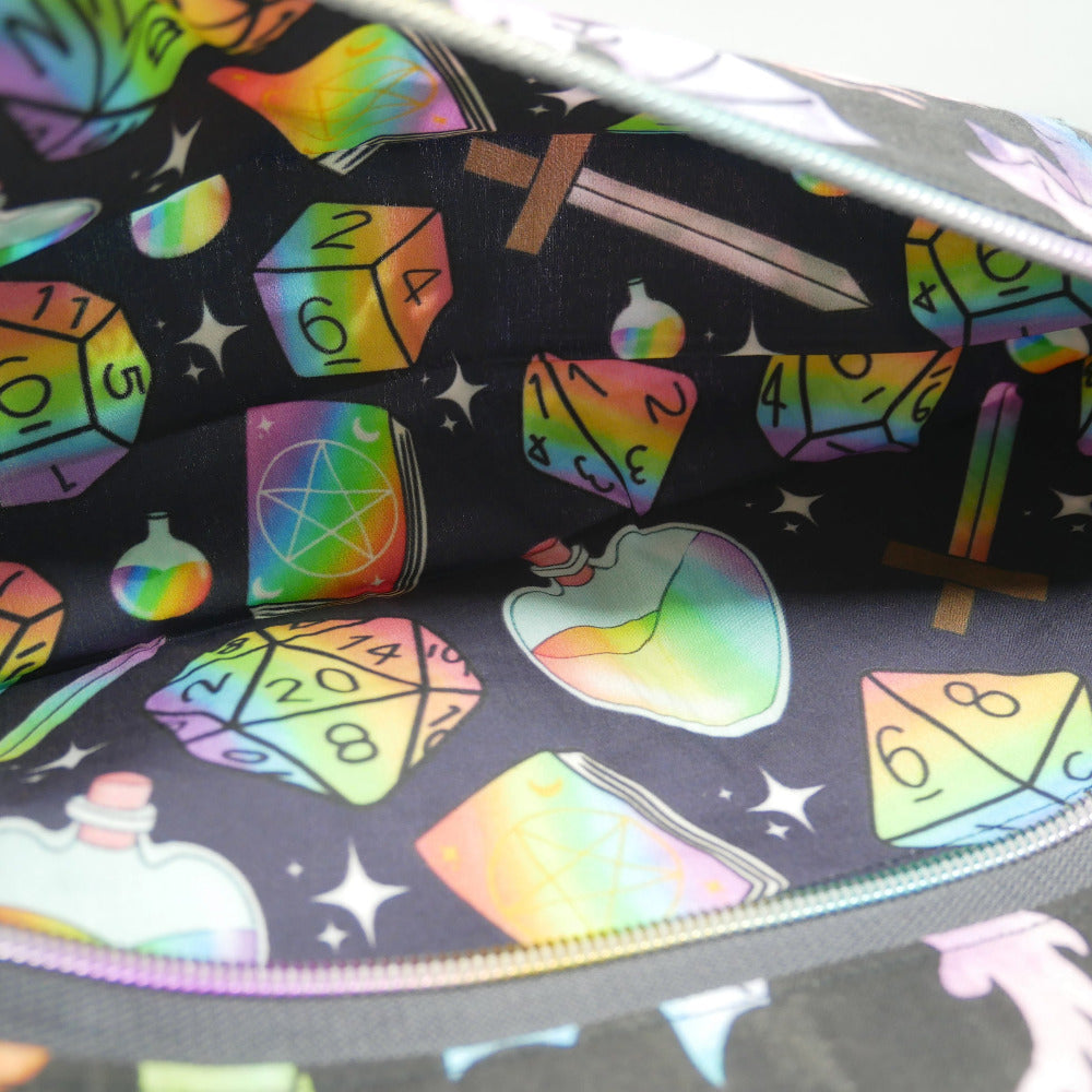 Dragon expandable zipper bag