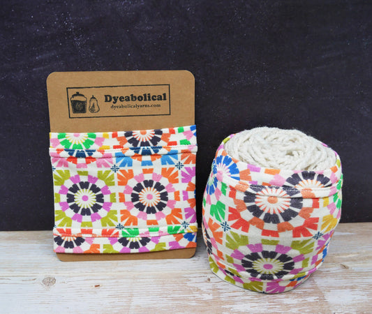 granny square yarn sleeve