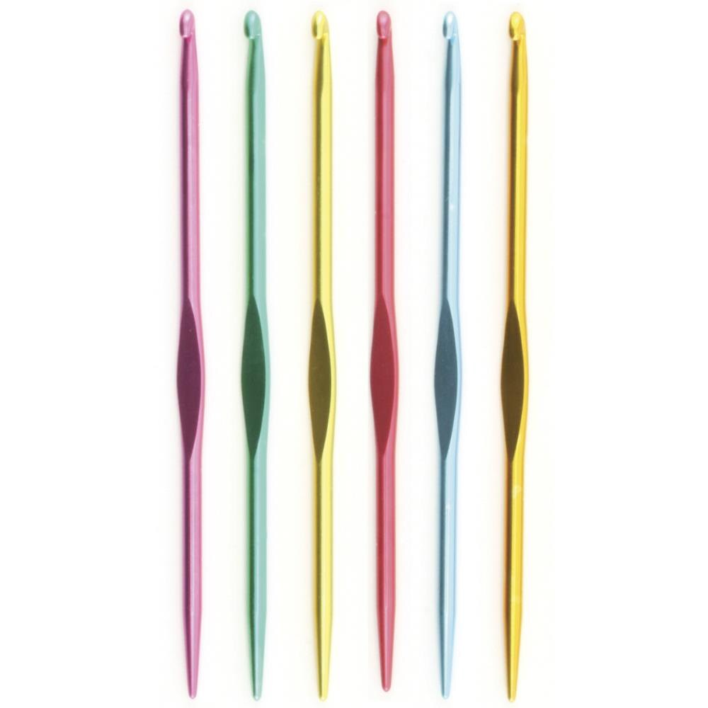 crochet hook style tool for fixing knitting