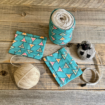 Yarn Sleeve -  Mod Triangles