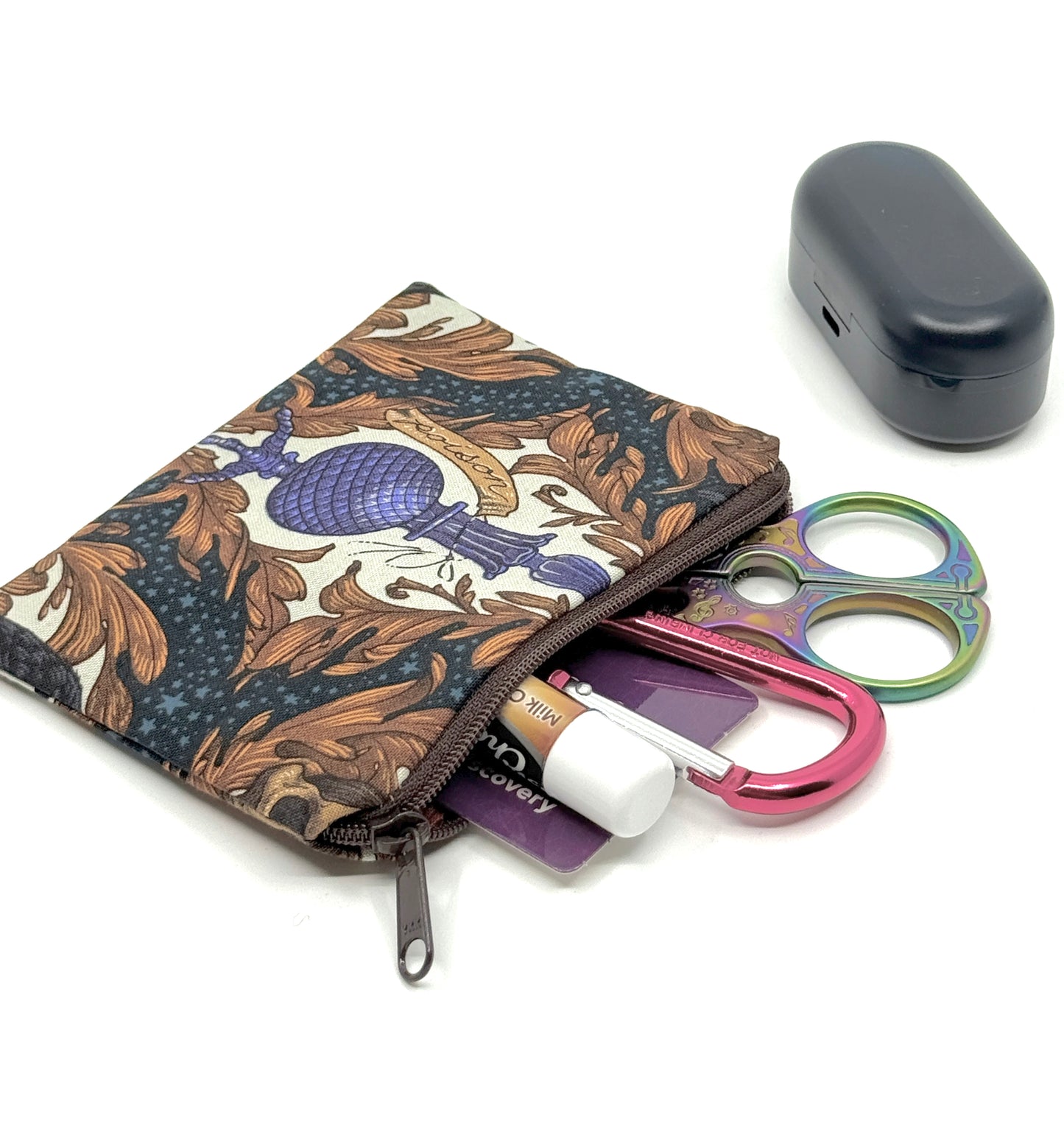 Small Coin Purse, Mini Pouch - Poison