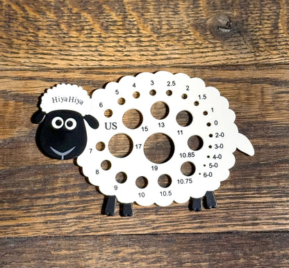 Sheep Needle Gauge / Needle Sizer by Hiya Hiya