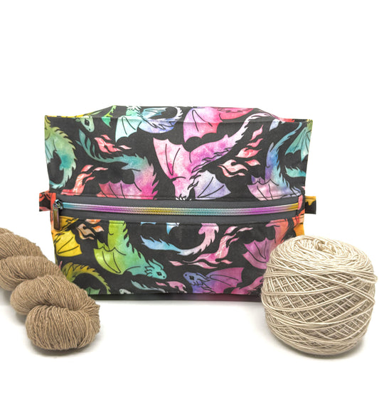 Expandable Project Bag - Dragon