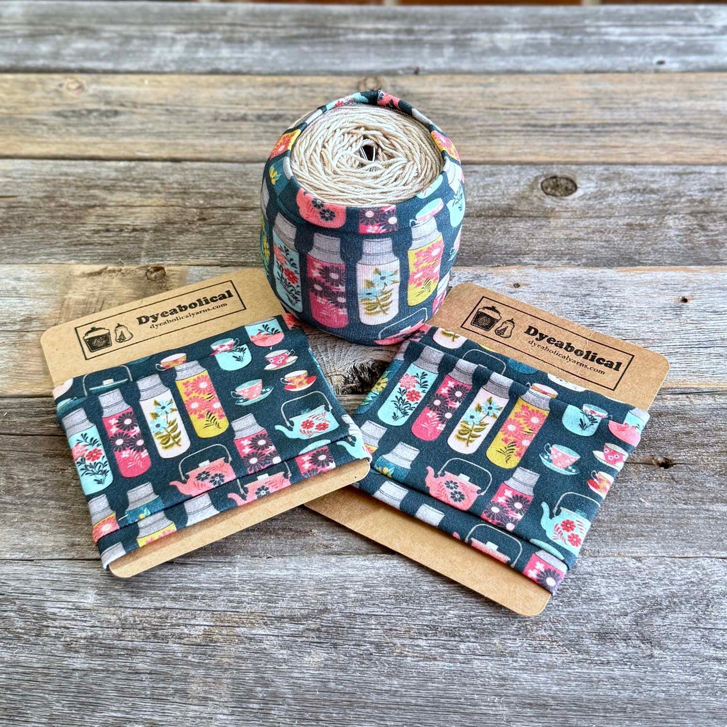 Yarn Sleeve - Teapot and Coffee Carafe