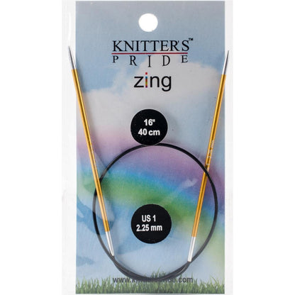 16" KnitPro Zings Circular Knitting Needles