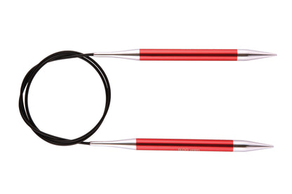 Metal circular knitting needles
